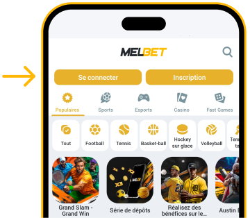 Cliquez sur le bouton « Se connecter » Télécharger Melbet Gratuitement