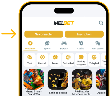 Ouvrir l’application sur votre smartphone Télécharger Melbet Gratuitement