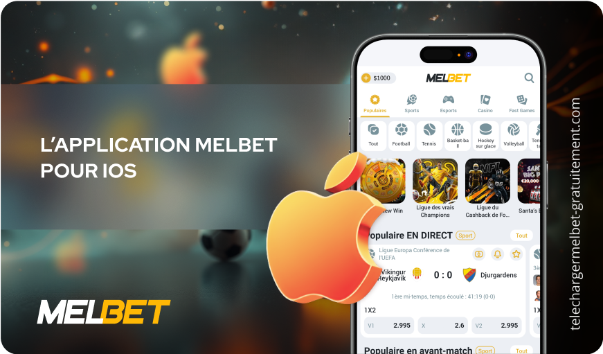 L’application MelBet pour iOS Télécharger Melbet Gratuitement